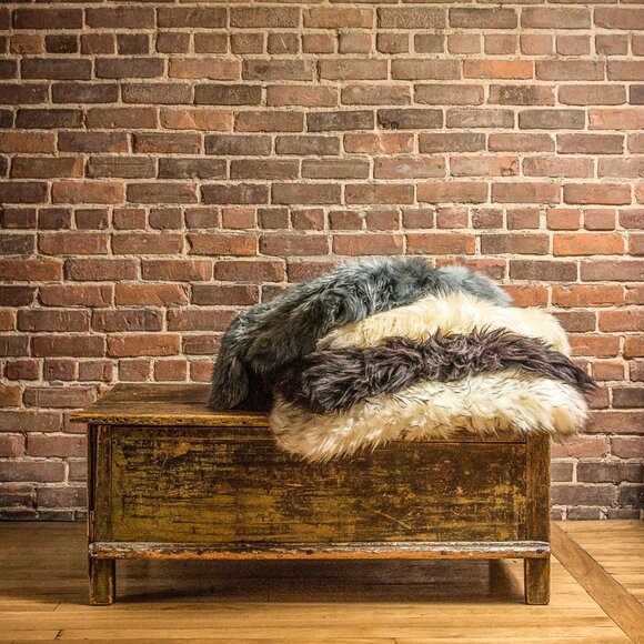 Natural Home Decor Milan Sheepskin Single Rug | 1-Piece | Cream | 2'x3' - Picture 6 of 6